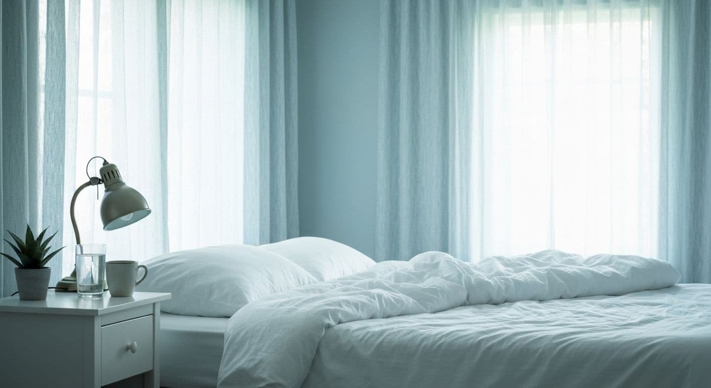 Person creating a peaceful wellness routine post breakup with morning rituals including stretching and healthy breakfast