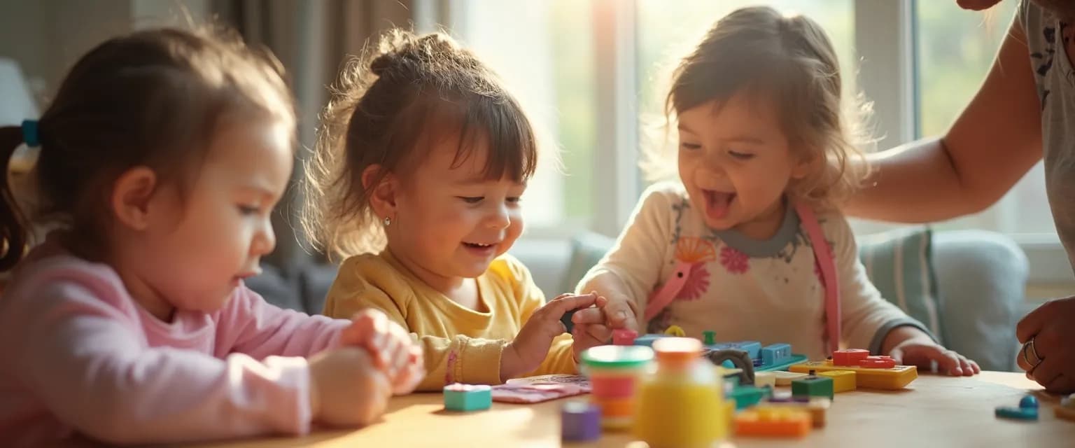 Parent and toddler engaging in activities for fostering emotional intelligence through play