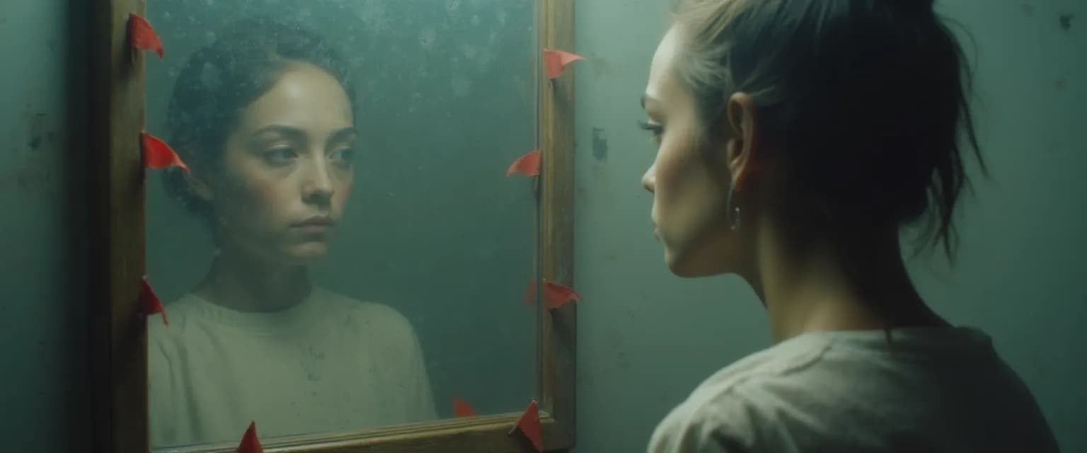 Person reflecting on warning signs of losing self-awareness with emotional intelligence tools