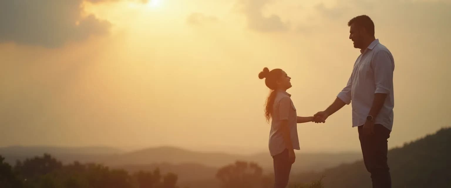 Person practicing humility and self-awareness while building confidence through reflection