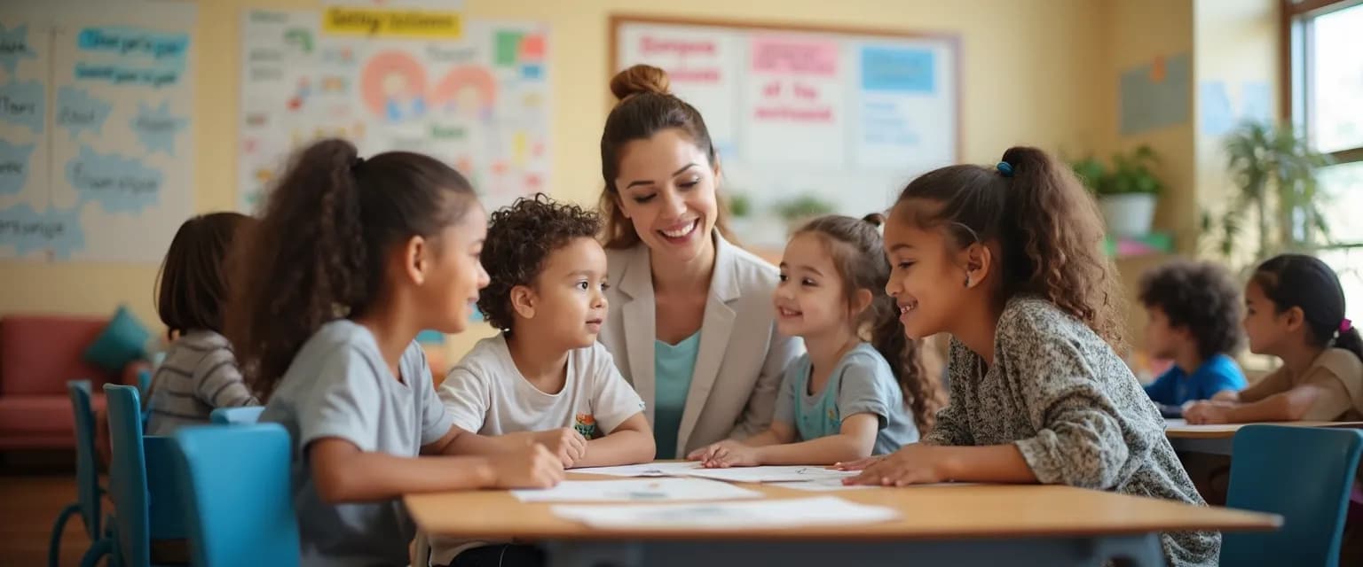 Teacher creating a trauma sensitive classroom while building resilience with compassionate teaching practices