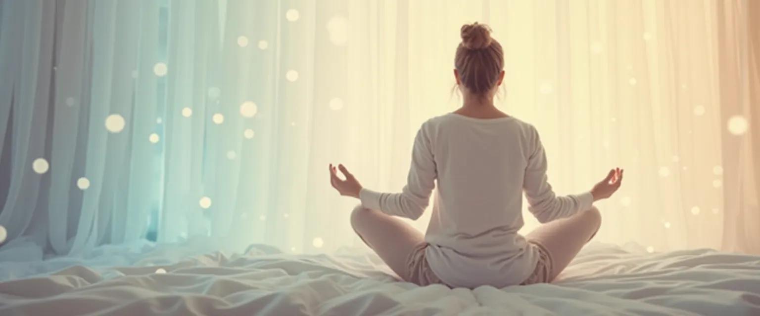 Person practicing quick mindfulness and ADHD techniques during daily transition moments