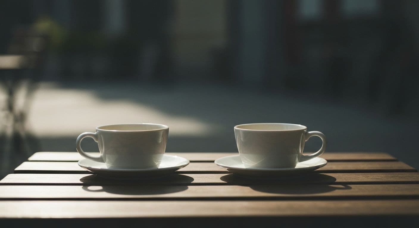 Person reflecting on friendship grief while looking at old photos representing lost friendship bonds