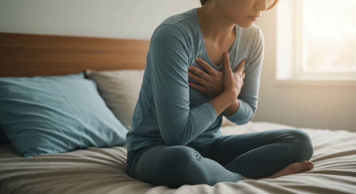 Person practicing gentle self-care techniques showing heartbreak how to heal physically and emotionally