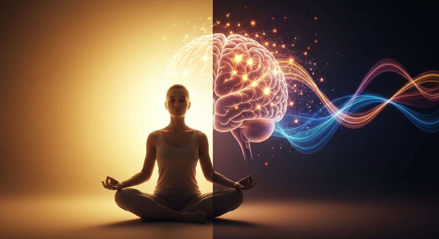 Person practicing mind exercises for emotional resilience and mental fitness