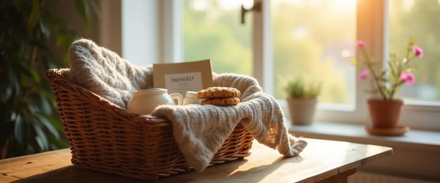 Comfort basket ideas to send to someone who lost a loved one