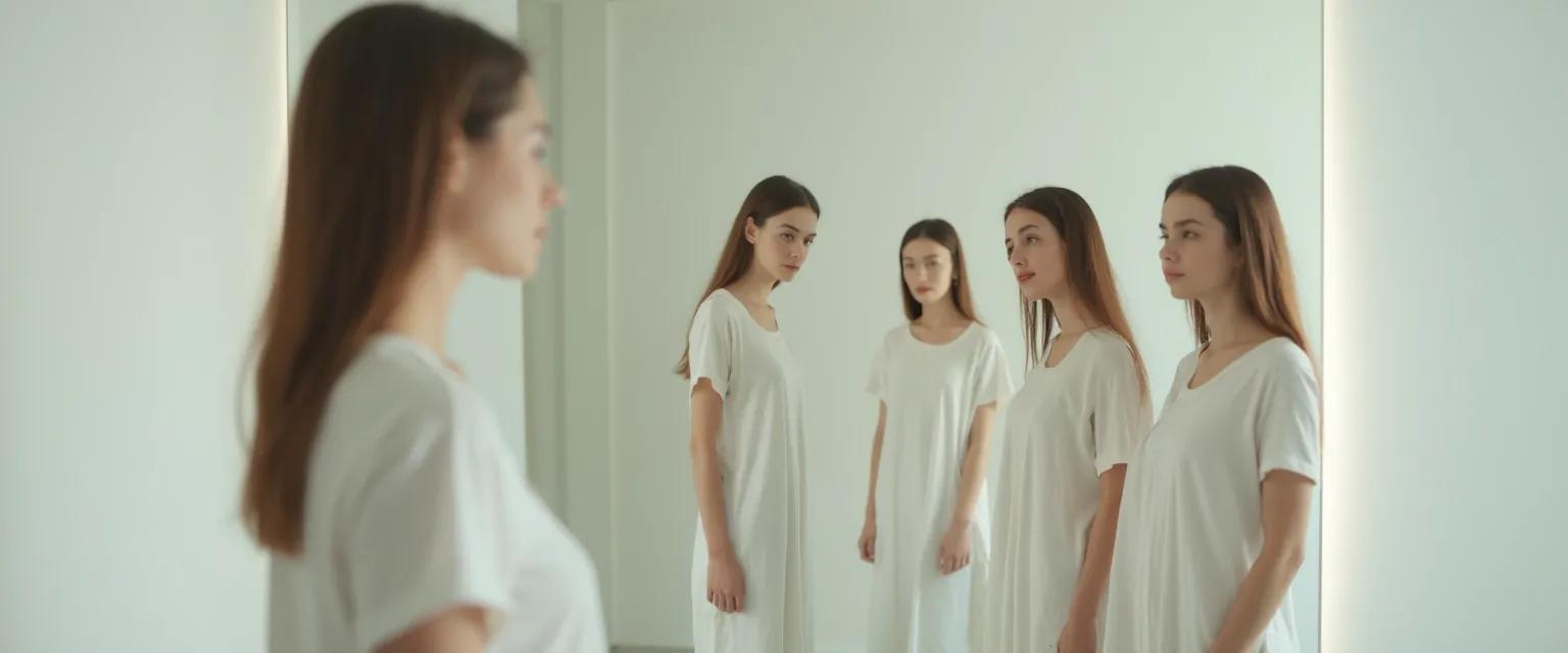 Diagram showing the four kinds of self-awareness for emotional growth