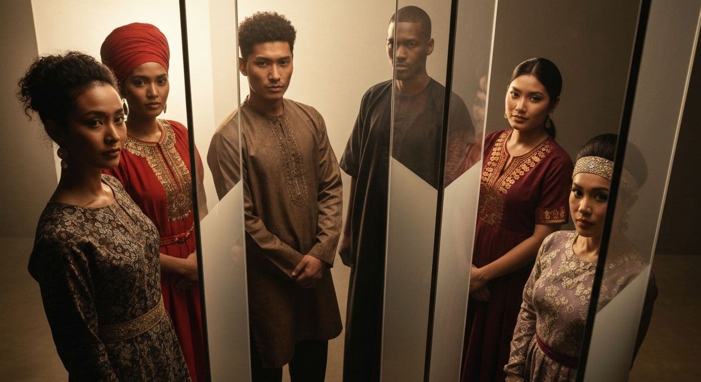 Person engaging in cultural awareness self assessment during diverse workplace interaction