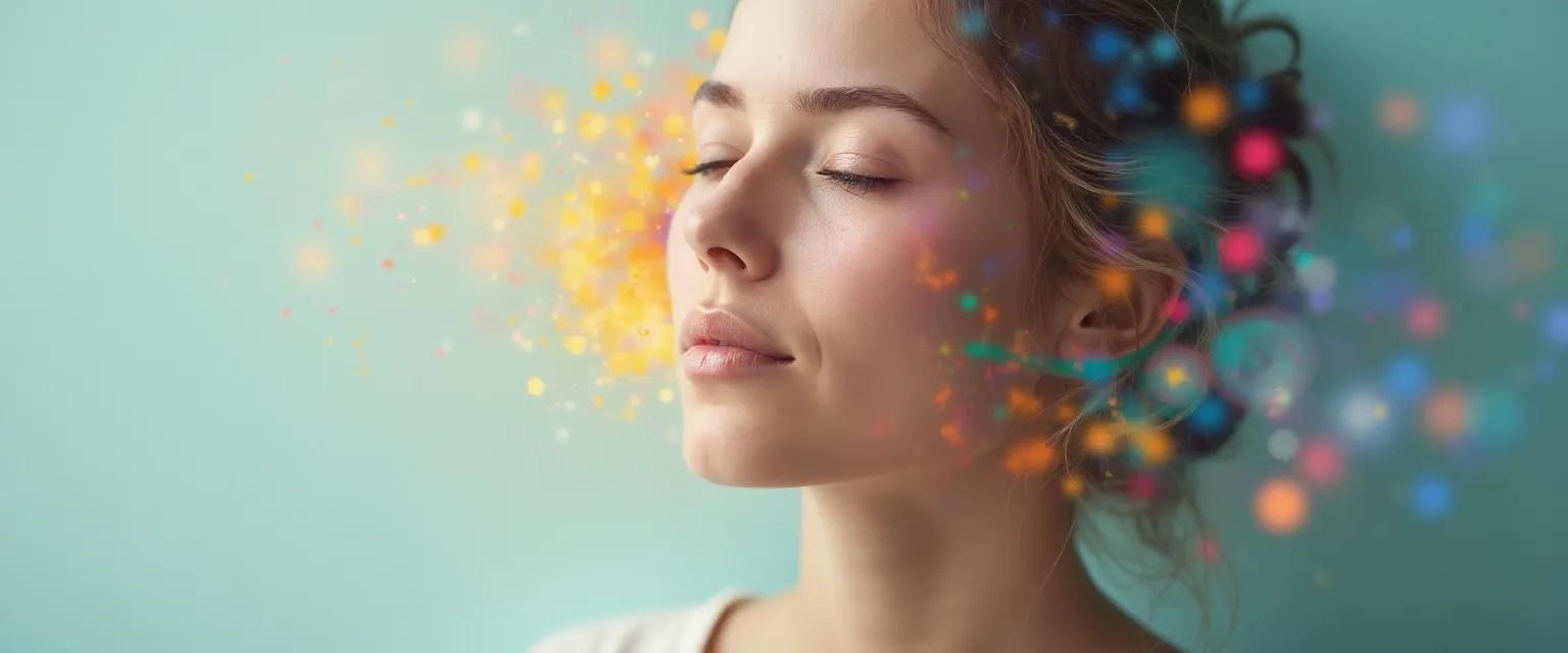 Person demonstrating mindful listening techniques, transforming from mindless hearing to engaged conversation