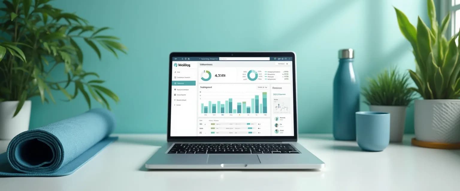 Best apps for human resources showing employee wellness tracking dashboards