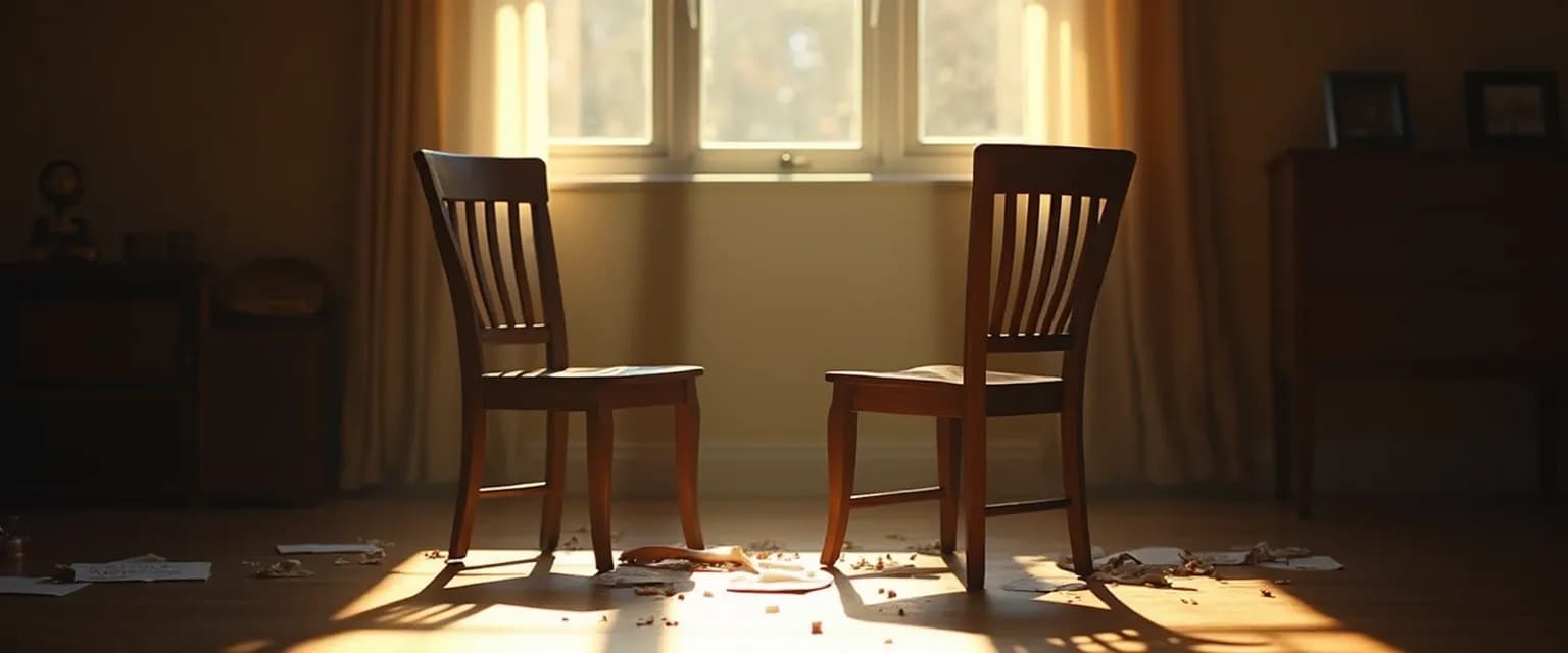 Person grieving a friend while looking at photos, illustrating the important mental health impact of friendship loss