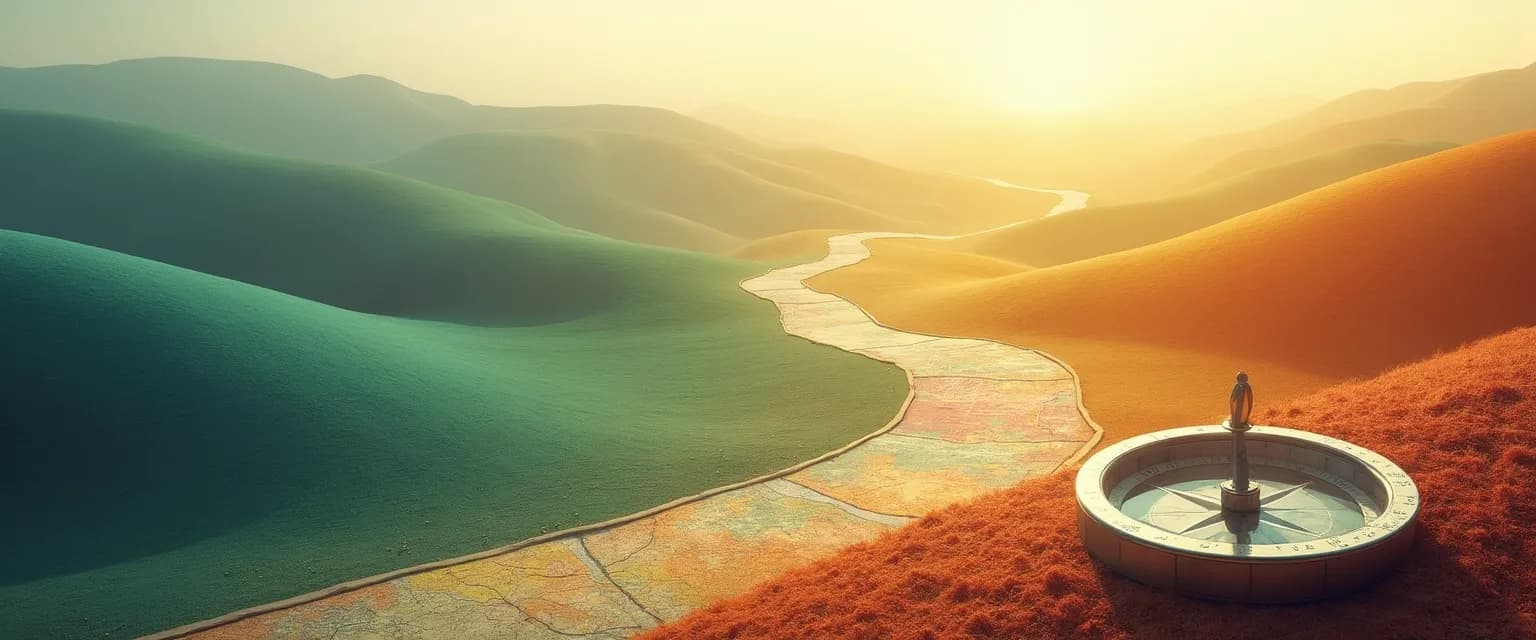 Self-awareness for dummies guide showing a person mapping their emotional landscape