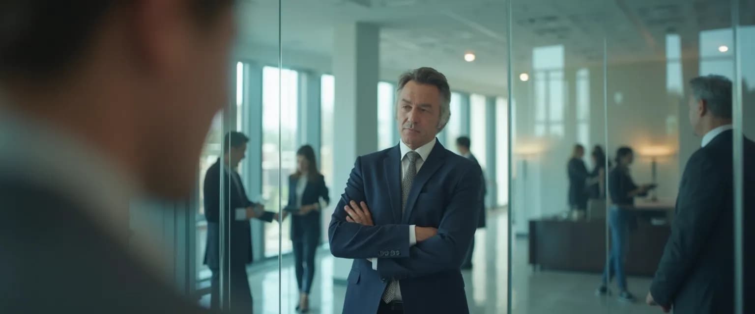 Professional demonstrating self awareness examples in a team meeting environment