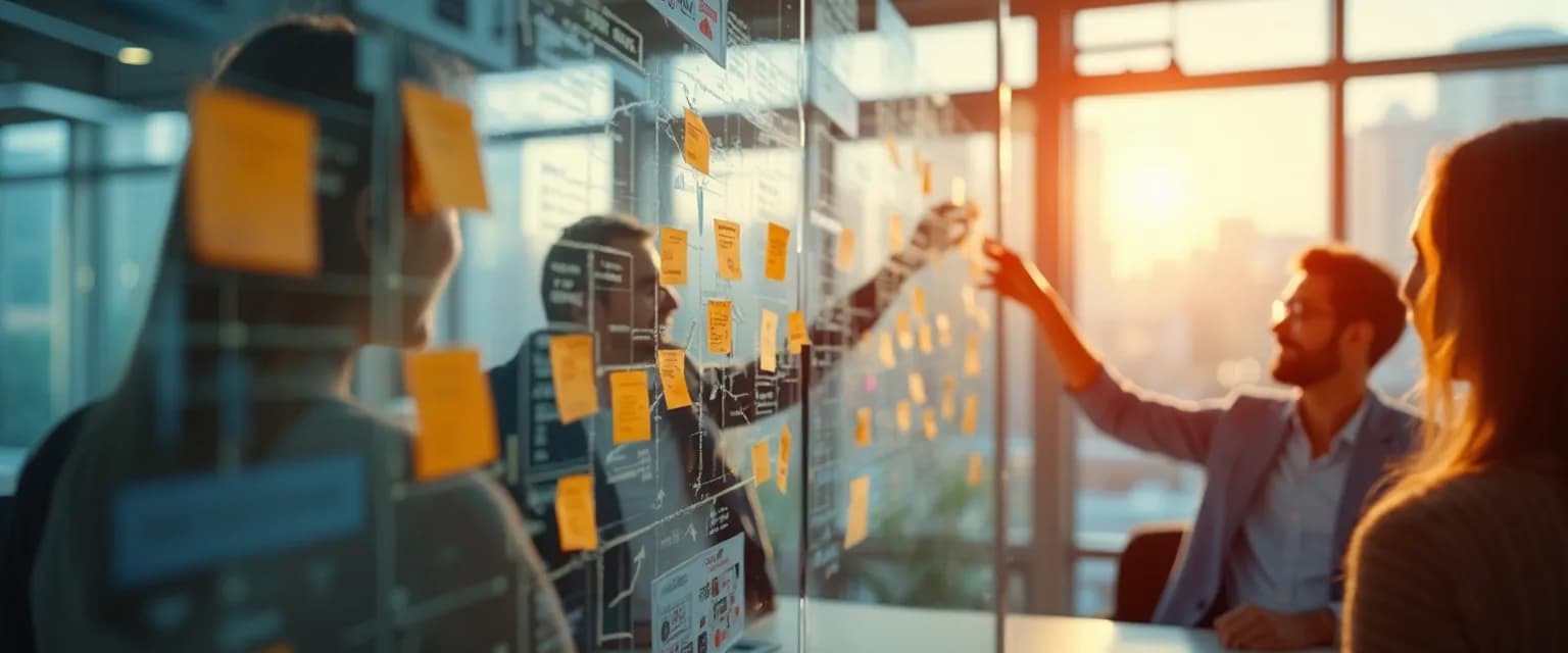 Business team engaged in self-awareness exercise that improves performance and bottom line results