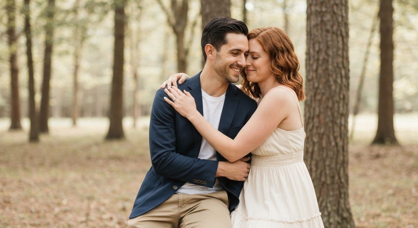 Couple having calm conversation demonstrating self awareness in relationship and emotional growth