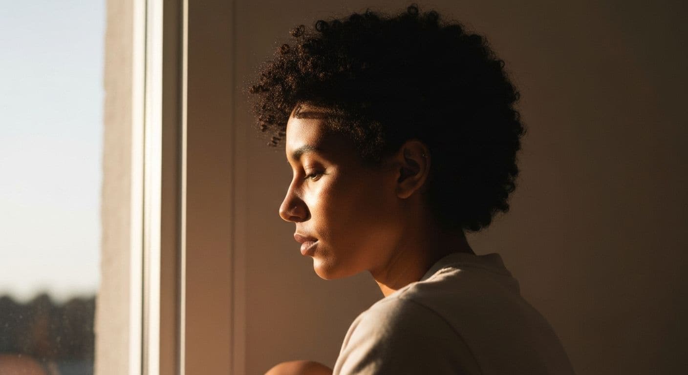 Person practicing mindfulness to cultivate self-awareness during daily routine