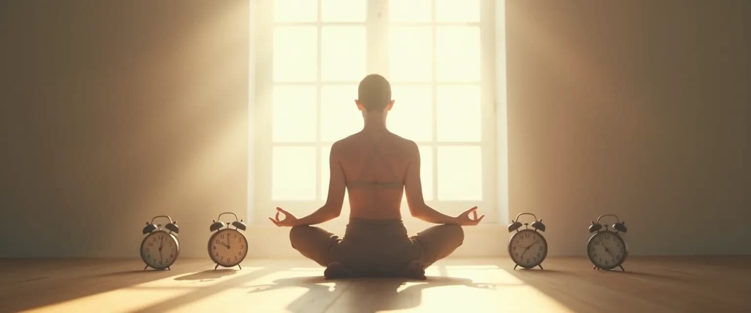 Person practicing exercises that enhance the awareness of yourself in 5 minutes