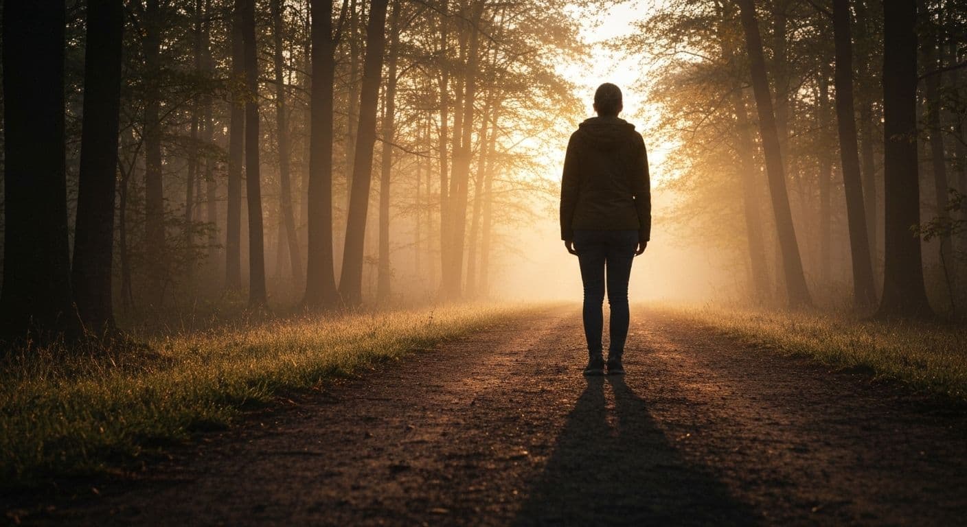 Person reflecting peacefully while overcoming grief heartbreak to build healthier future relationships