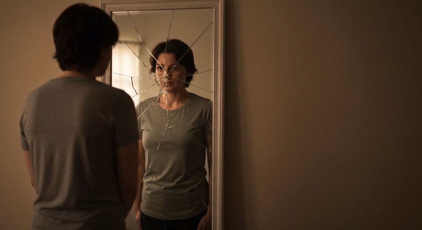 Person practicing self awareness and self development through compassionate self-reflection and mindful growth