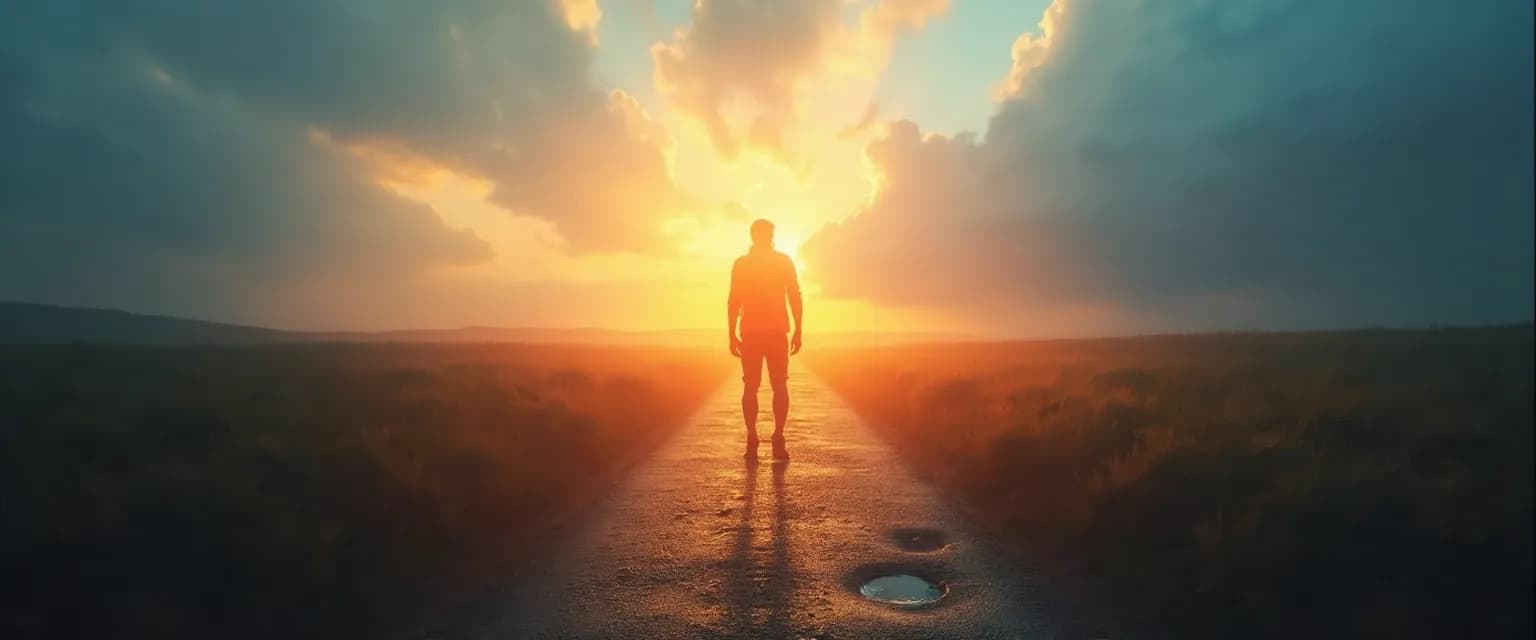 Man implementing Breakupbrad techniques to recover after a difficult breakup