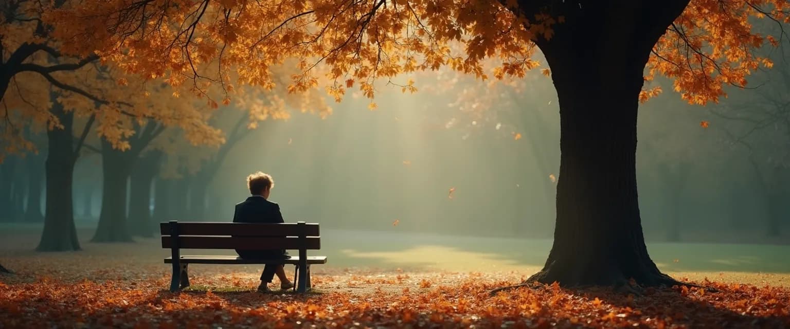 Person comforting someone who lost a parent with supportive presence rather than words