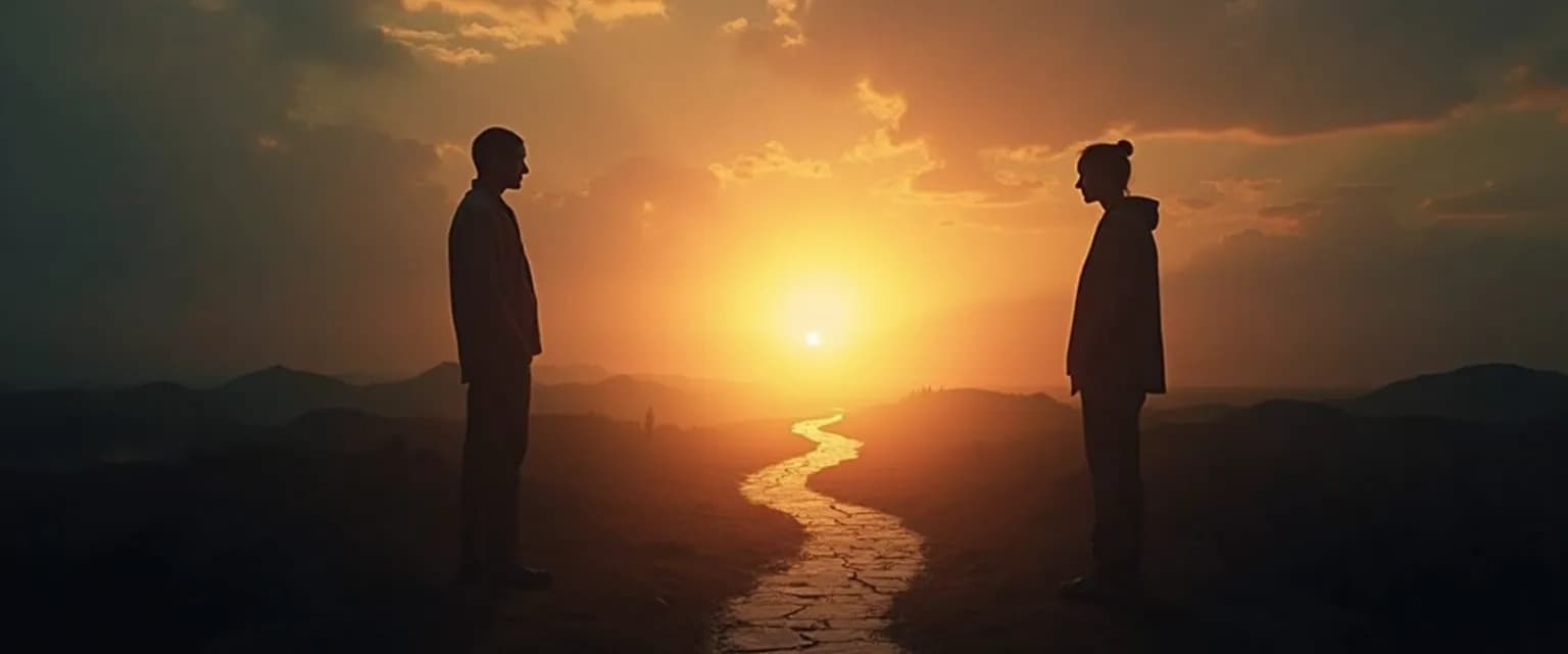 Person reflecting peacefully on how to get over a loss of a friend and grow from the experience