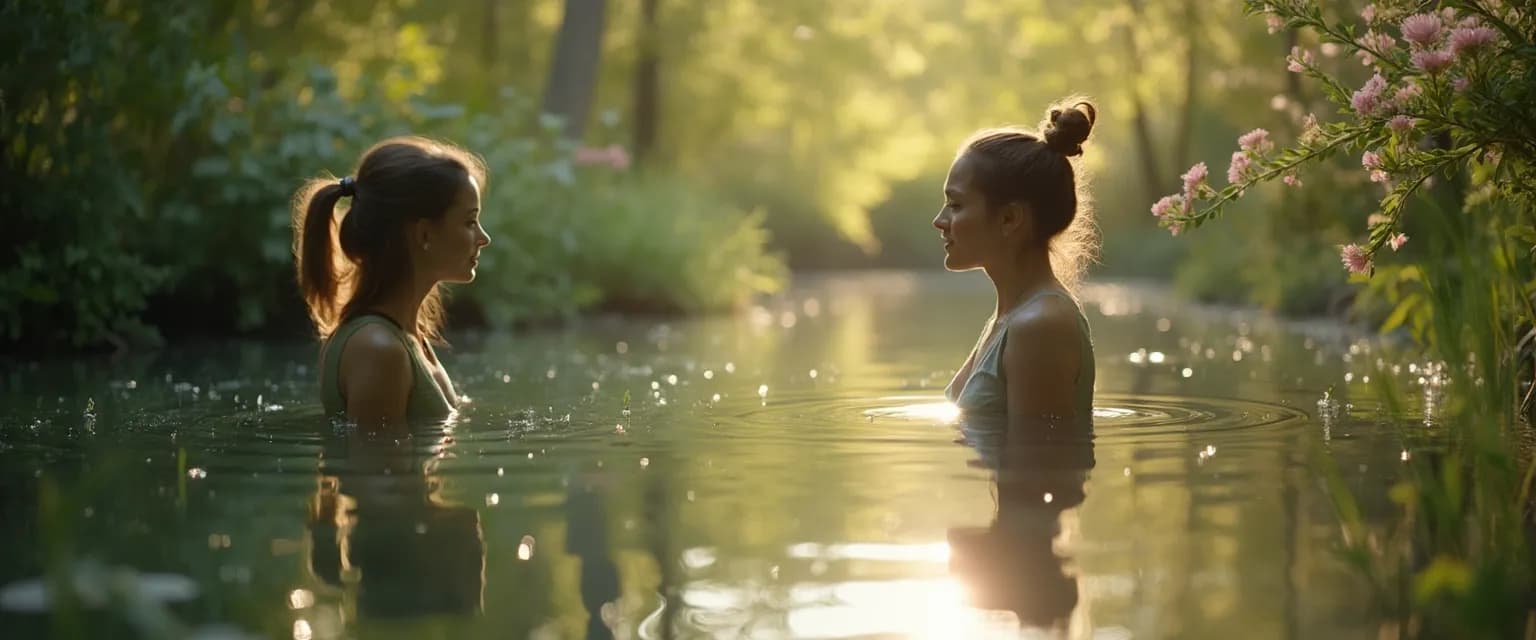 10 points on self-awareness reflection diagram showing personal growth journey