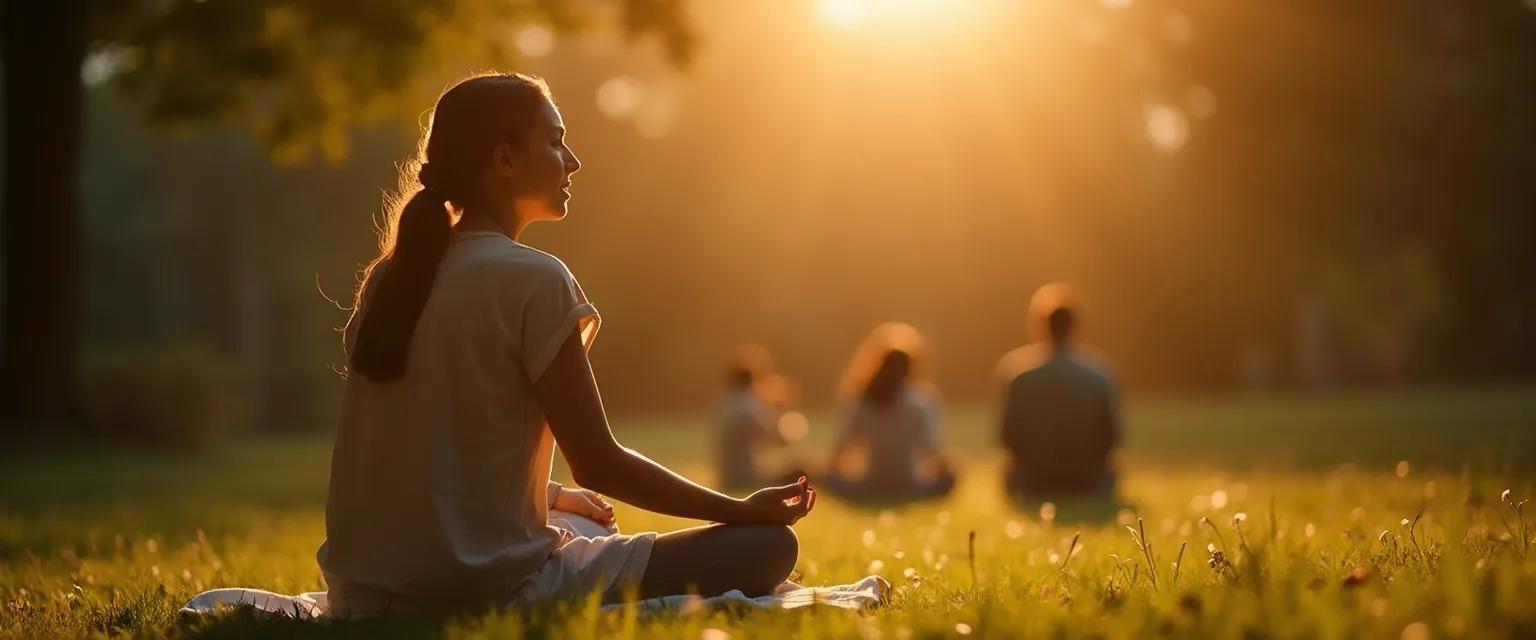 Person setting healthy boundaries and learning to mind their own business