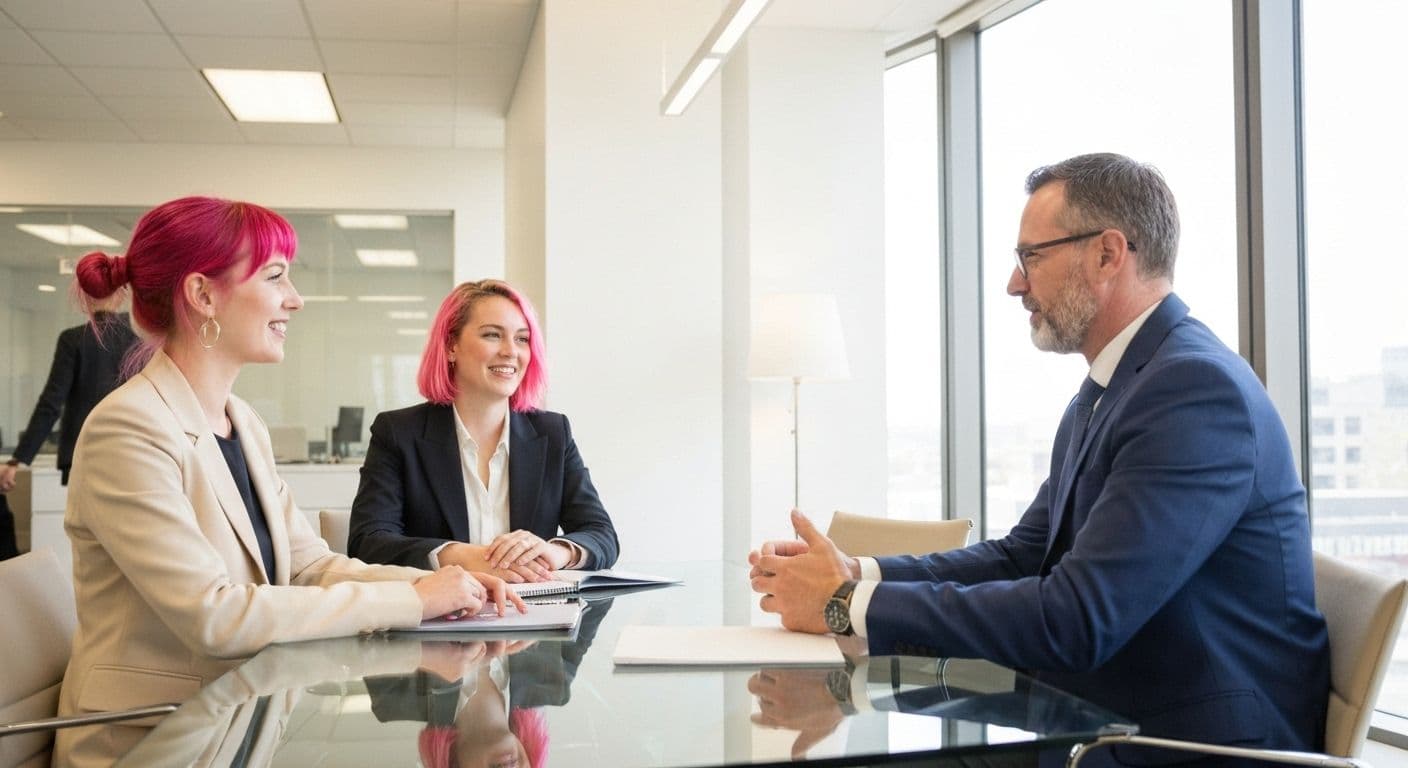 Corporate team practicing mindfulness exercises for groups in modern office conference room
