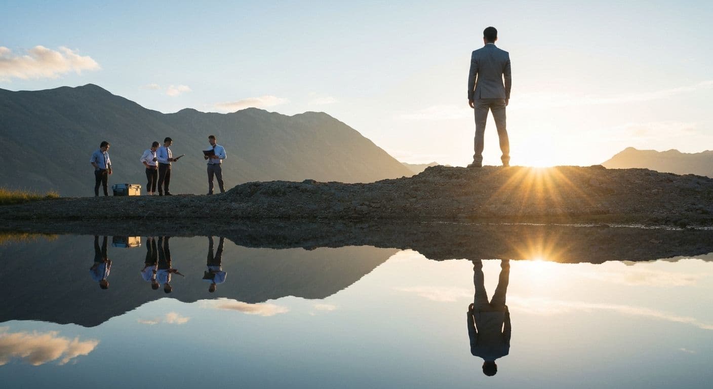 Leader practicing authentic leadership self awareness through daily reflection to build resilient teams