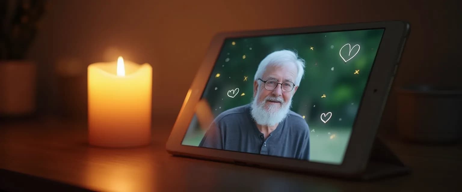 Meaningful digital memorial gifts for a friend who lost their father