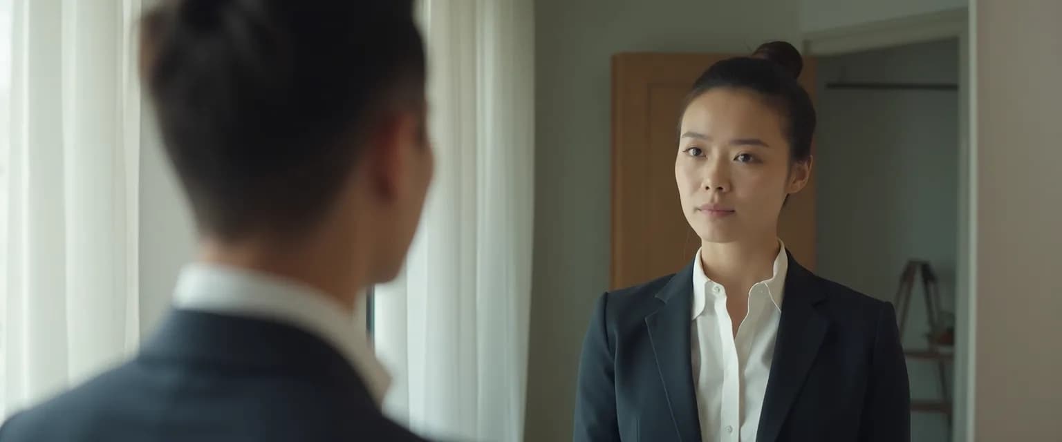 Leader practicing self-awareness techniques to improve leadership style