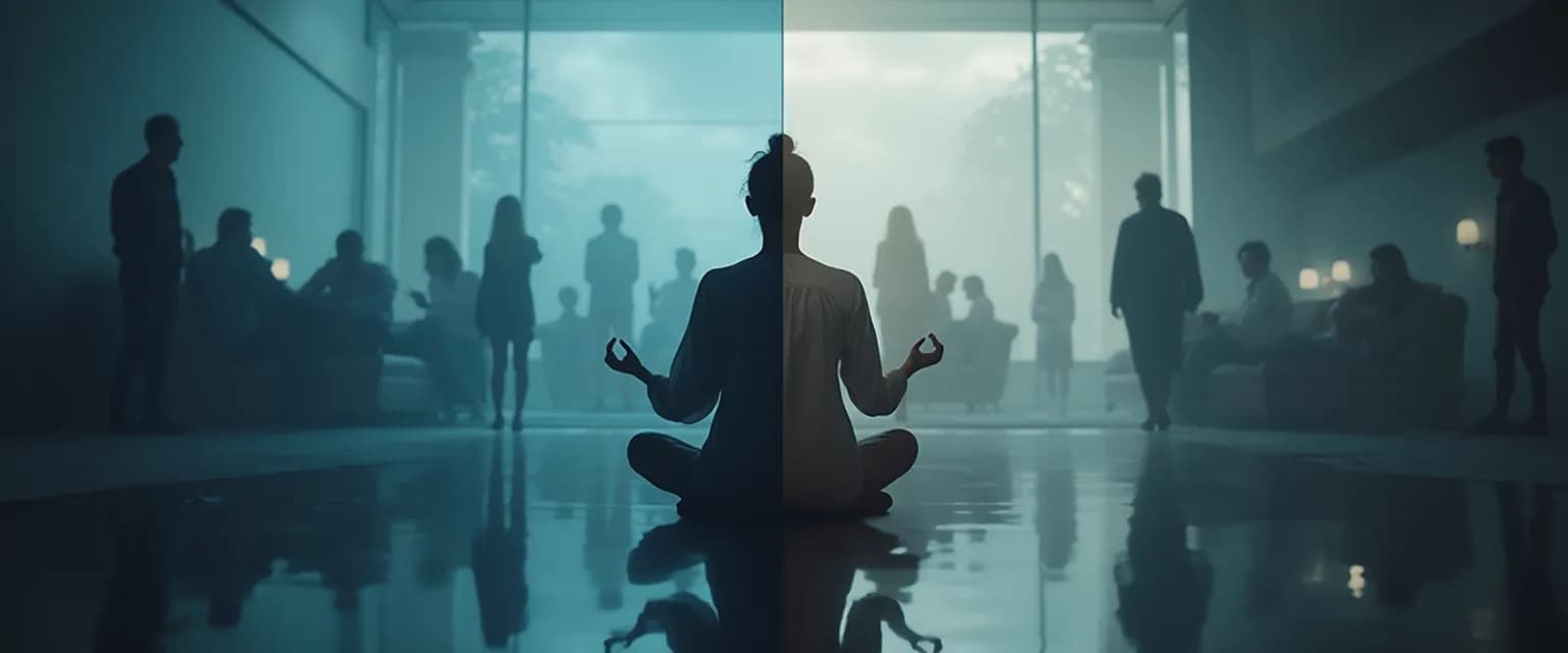 Diagram showing the 2 what is self-awareness types: internal and external awareness