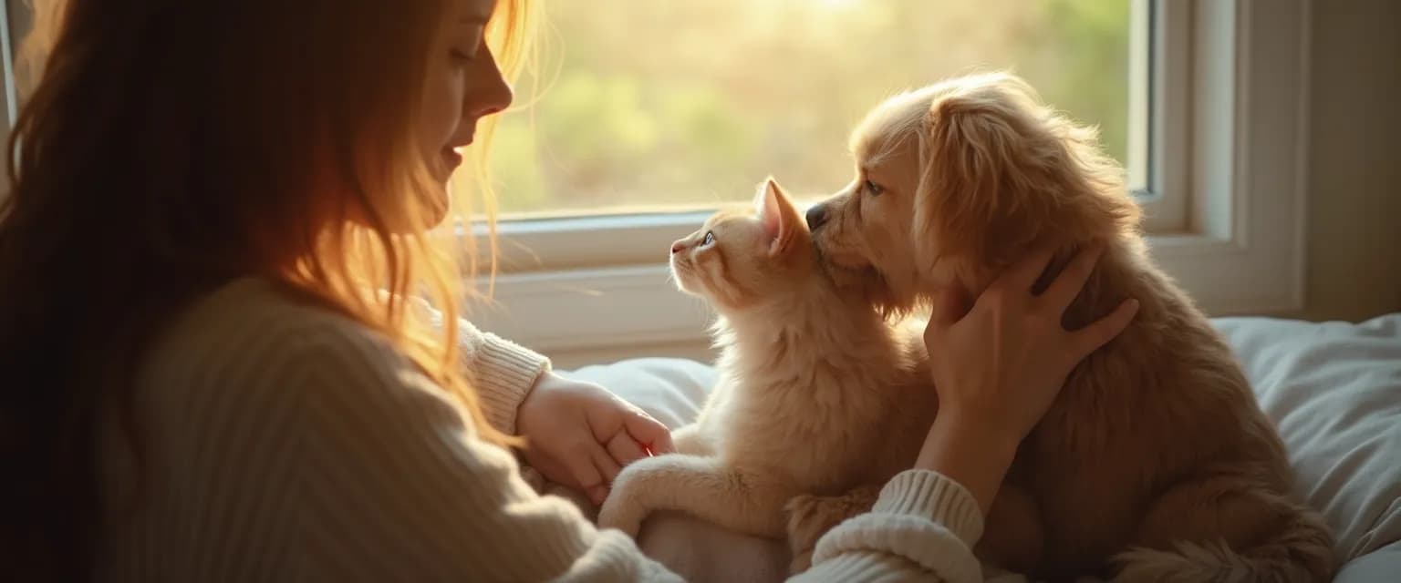 Dog practicing mindful grieving by resting near the favorite toy of departed companion pet