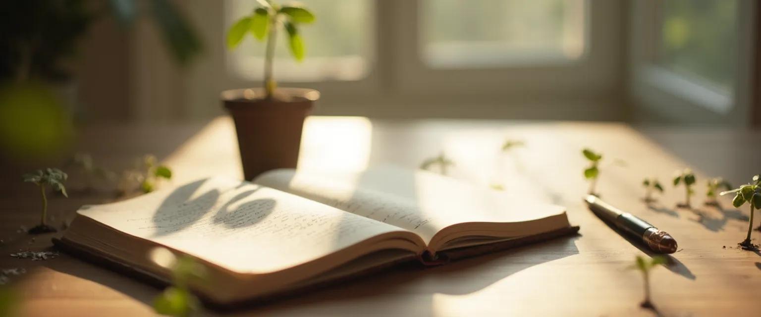 Person transforming regret after breakup into personal growth and resilience