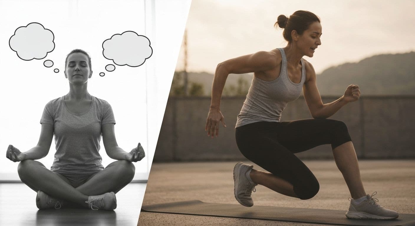 Person adjusting their physical environment demonstrating matter over mind approach to emotional wellness