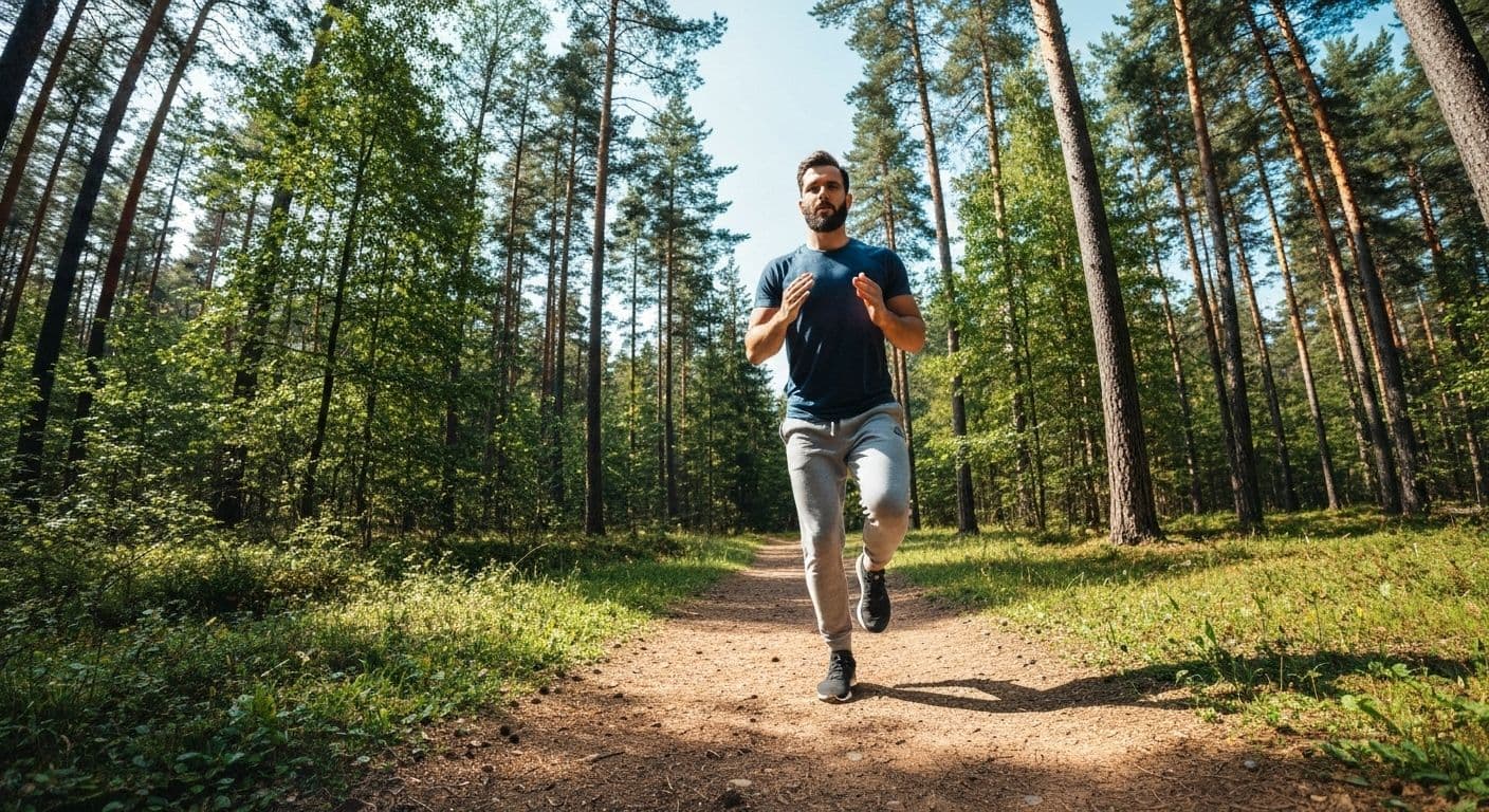 Person taking a mindful walk outdoors while recovering from feeling very depressed after breakup