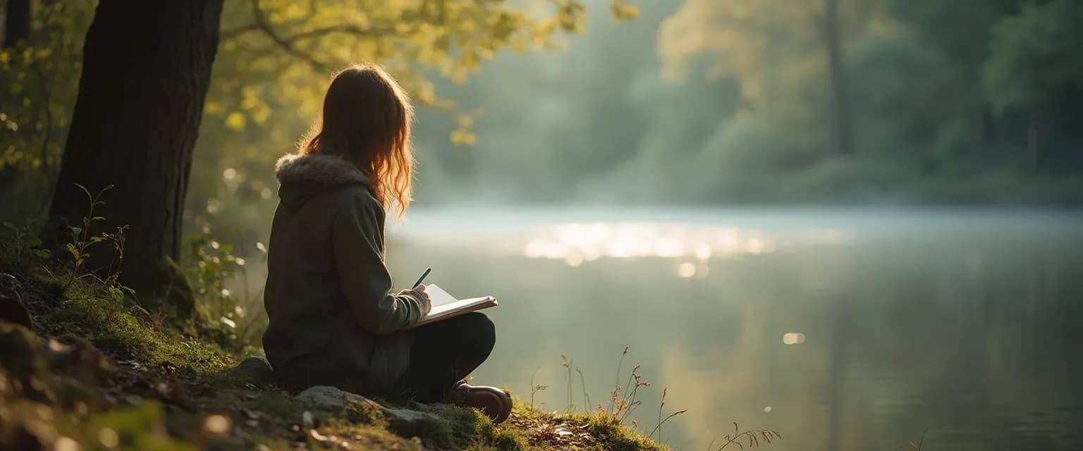 Introvert building self awareness and self confidence through quiet reflection