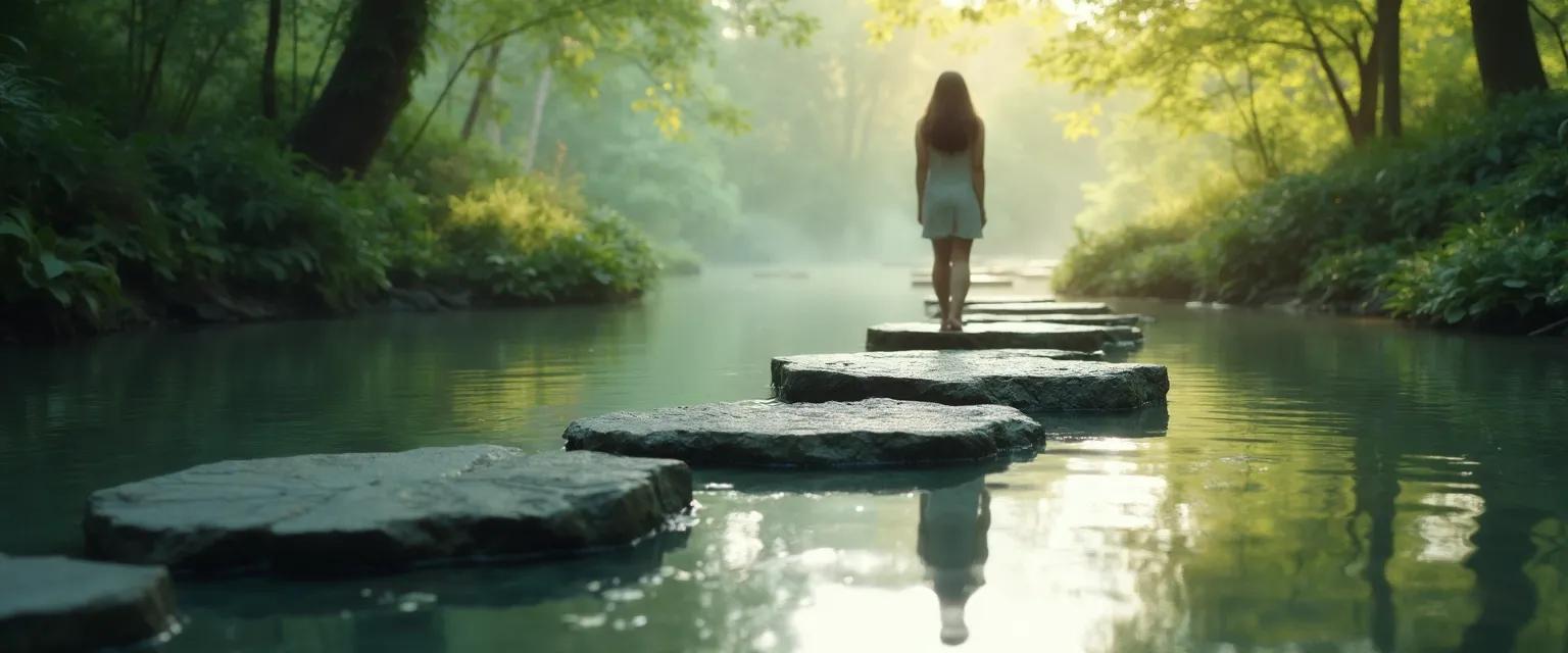 Person applying self-awareness skills in a real-life situation demonstrating I have self-awareness