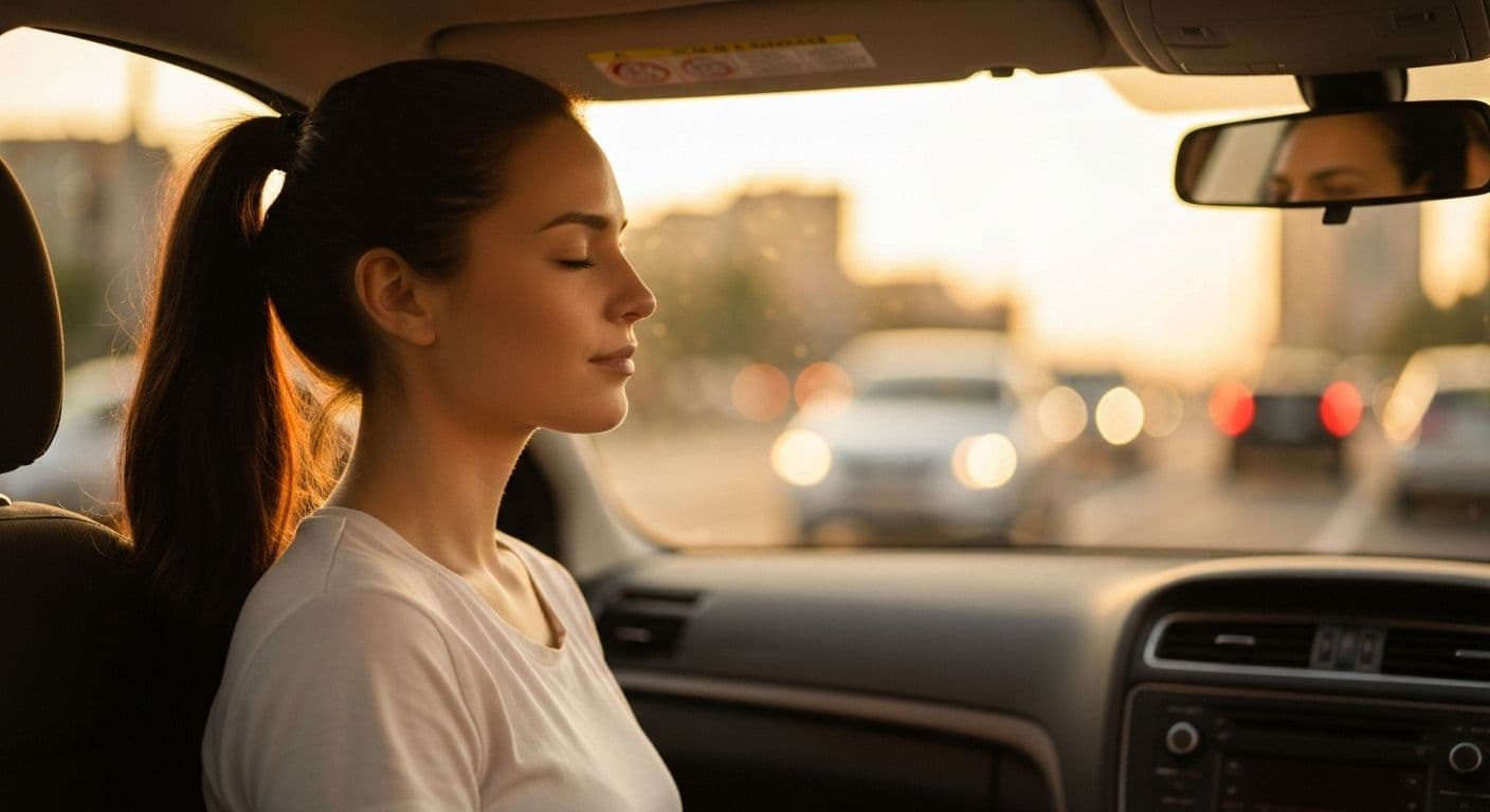 Transform Your Commute: 5 Mindful Sparks That Turn Traffic into Tranquility