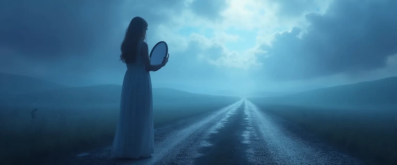 Visual explanation of self-awareness transforming the decision-making process