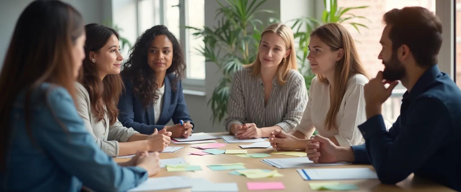 Professional using emotional intelligence self-awareness examples in workplace communication