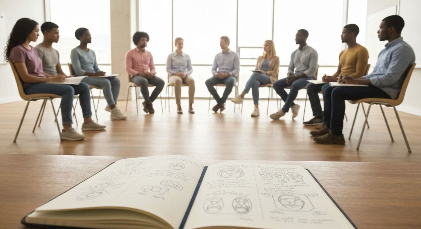 Students engaged in self-awareness education activities building emotional resilience