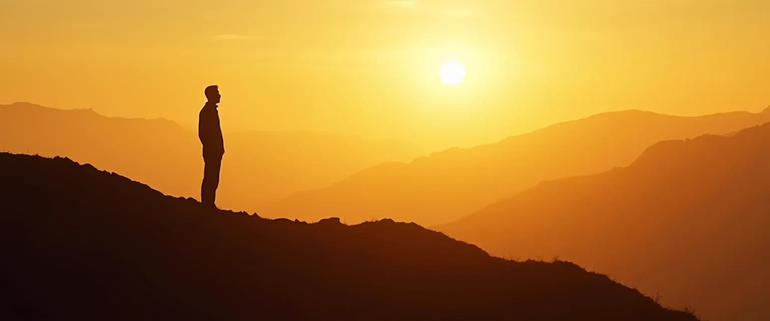 Person transforming crippling self-awareness into confidence through mental reframing techniques