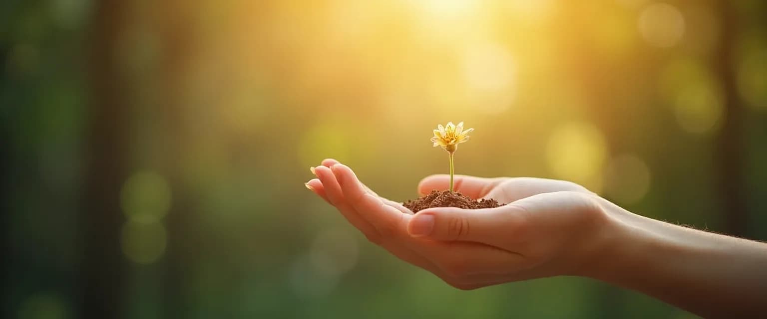 Person embracing the journey of falling in love after heartbreak with open arms