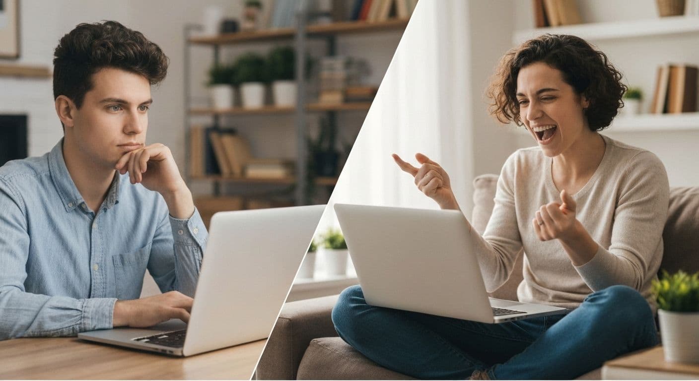 Person reading breakup advice Reddit on phone showing different recovery styles and attachment patterns