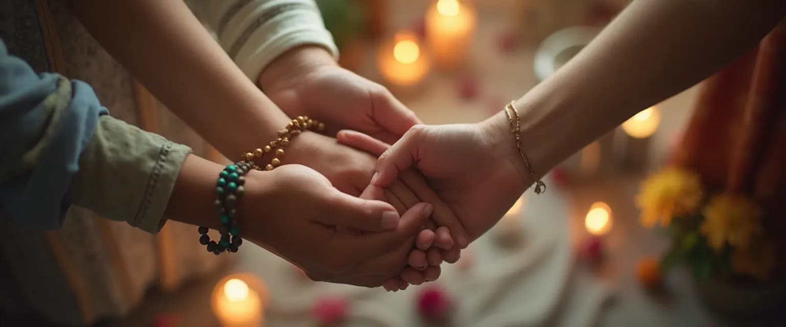 Diverse group of people comforting someone who loses a loved one with culturally appropriate condolences
