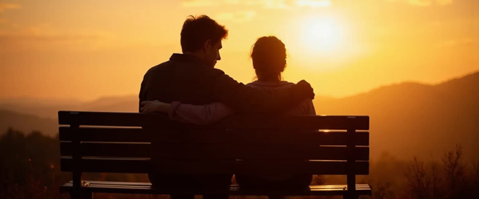 Supportive friend comforting a person who lost someone with empathetic presence