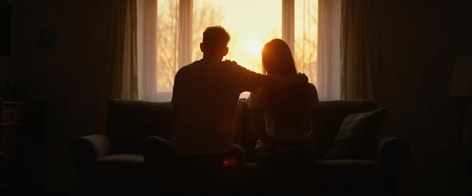 Friend providing silent support when a friend's parent is dying