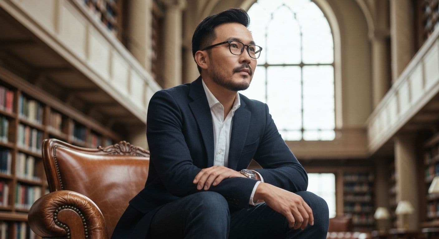 Person considering mindfulness coach options while looking at smartphone app alternatives